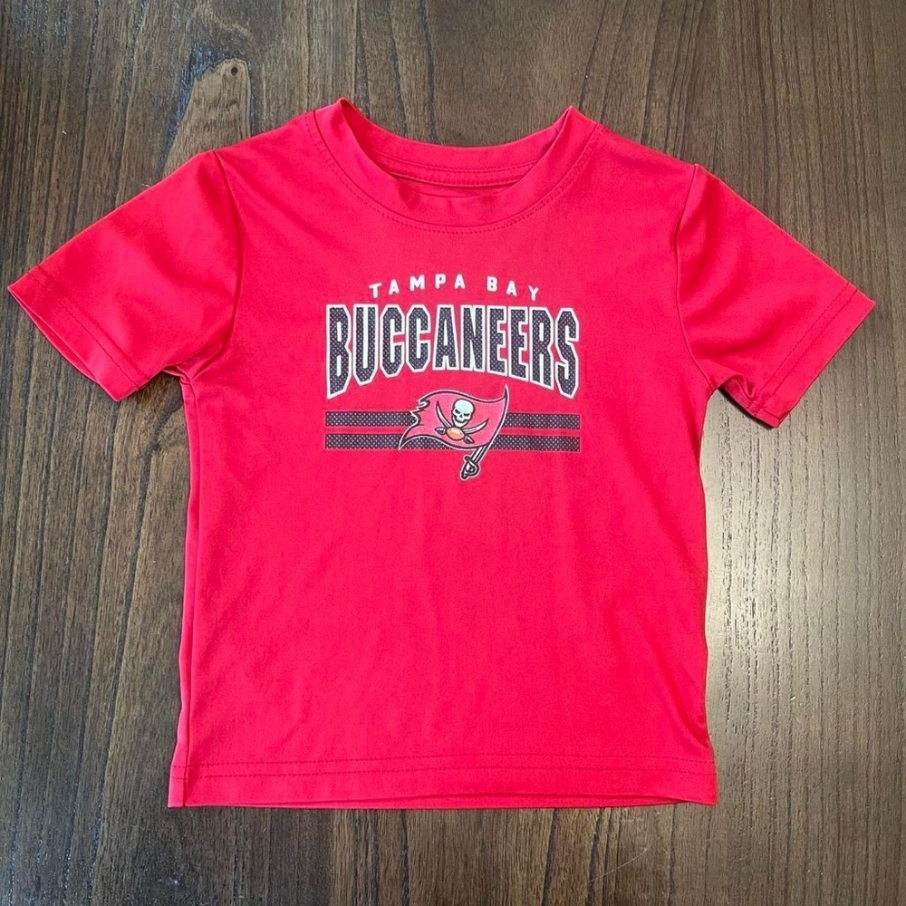 NFL Tampa Bay Buccaneers Kids Red Tee